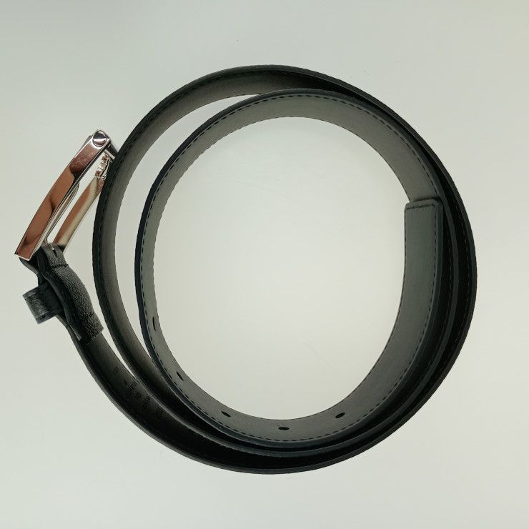 Louis Vuitton Saint Germain 35 mm Belt M8355 S Black Leather Men 100 40 — view 9