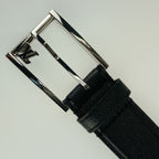 Louis Vuitton Saint Germain 35 mm Belt M8355 S Black Leather Men 100 40 — view 4