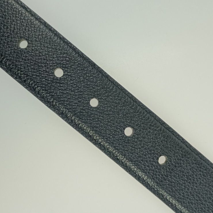 Louis Vuitton Saint Germain 35 mm Belt M8355 S Black Leather Men 100 40 — view 6
