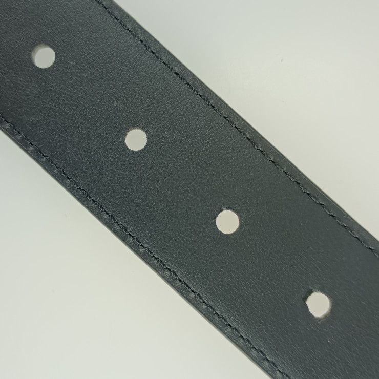 Louis Vuitton Saint Germain 35 mm Belt M8355 S Black Leather Men 100 40 — view 7