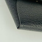 Hermes Bastia Coin Case Black Chevre Silver Hardware — view 5