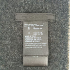Prada Scarf Double Symbole Symbol 2 Fs056 Antracite Grey — view 4