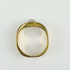 Louis Vuitton Ring Burg Nanogram Gold Silver Metal Lacquer Rhinestone — view 6