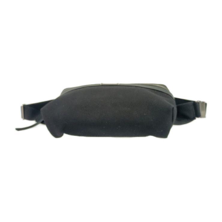 Saint Laurent Paris Waist Bag City Belt Black Canvas Leather Men — view 4