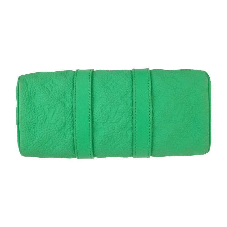 Louis Vuitton Handbag Keepall Bandouliere 25 Minty Green Taurillon — view 4