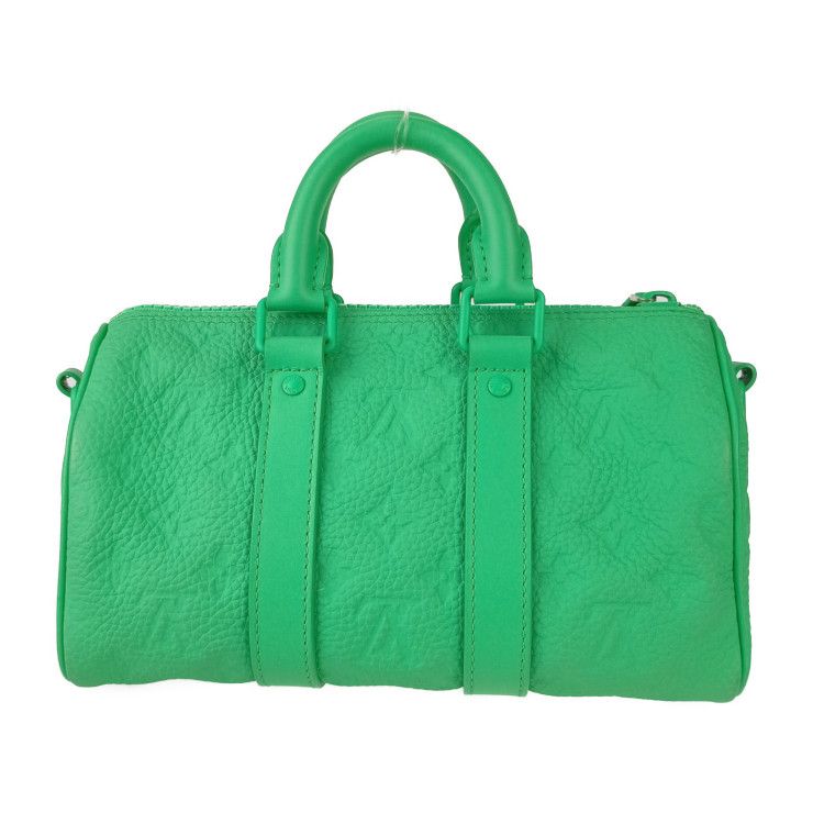 Louis Vuitton Handbag Keepall Bandouliere 25 Minty Green Taurillon — view 3