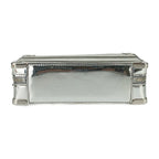 Louis Vuitton Shoulder Bag Monogram Mirror Handle Soft Trunk Silver — view 4
