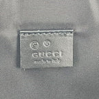 Gucci Backpack Sherry Line Black Silver Hardware Canvas — view 8