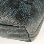 Louis Vuitton Tote Bag Newport Navy Silver Hardware Damier Cobalt Canvas — view 5