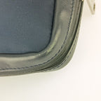 Fendi Body Bag Bugs One Shoulder 7 D Navy Black Silver Hardware — view 6