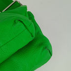 Bottega Veneta Shoulder Bag Classic Pillow Crossbody Green Silver — view 5