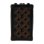 Louis Vuitton Vertical Soft Trunk Shoulder Bag Leather Monogram Tuftage — view 3