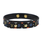 Louis Vuitton Bracelet Game On Collection Mp285 F Leather Black — view 4