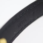 Louis Vuitton Bracelet Game On Collection Mp285 F Leather Black — view 8