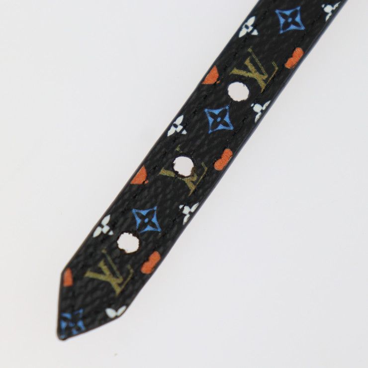 Louis Vuitton Bracelet Game On Collection Mp285 F Leather Black — view 6