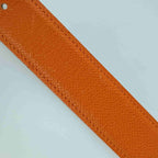 Hermes Belt Lucky Metal Orange Epson Constance Reversible Silver — view 9