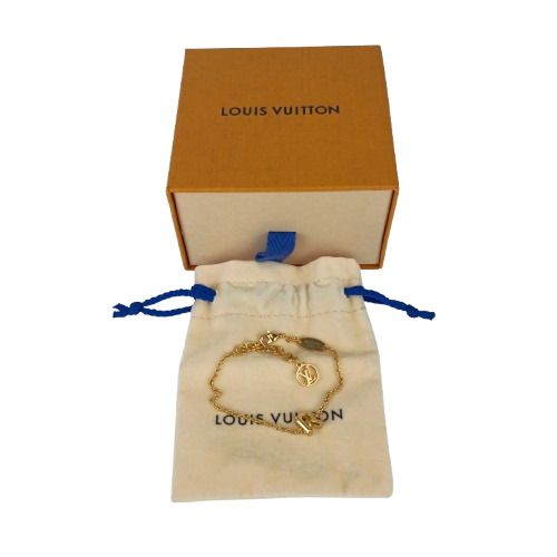 Louis Vuitton Bracelet &me R Gold Metal Circle — view 8