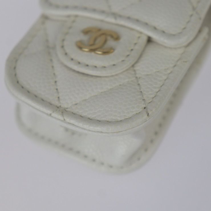 Chanel Airpods Case 2 nd Generation Exclusive Ap1647 Caviar — view 5