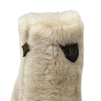 Louis Vuitton Silhouette Line Monogram Boots Short Shoes Fur Leather — view 9
