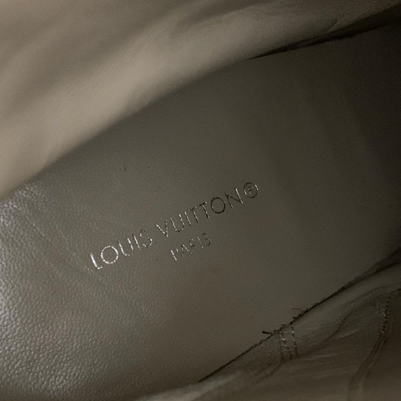 Louis Vuitton Silhouette Line Monogram Boots Short Shoes Fur Leather — view 7
