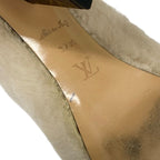 Louis Vuitton Silhouette Line Monogram Boots Short Shoes Fur Leather — view 8
