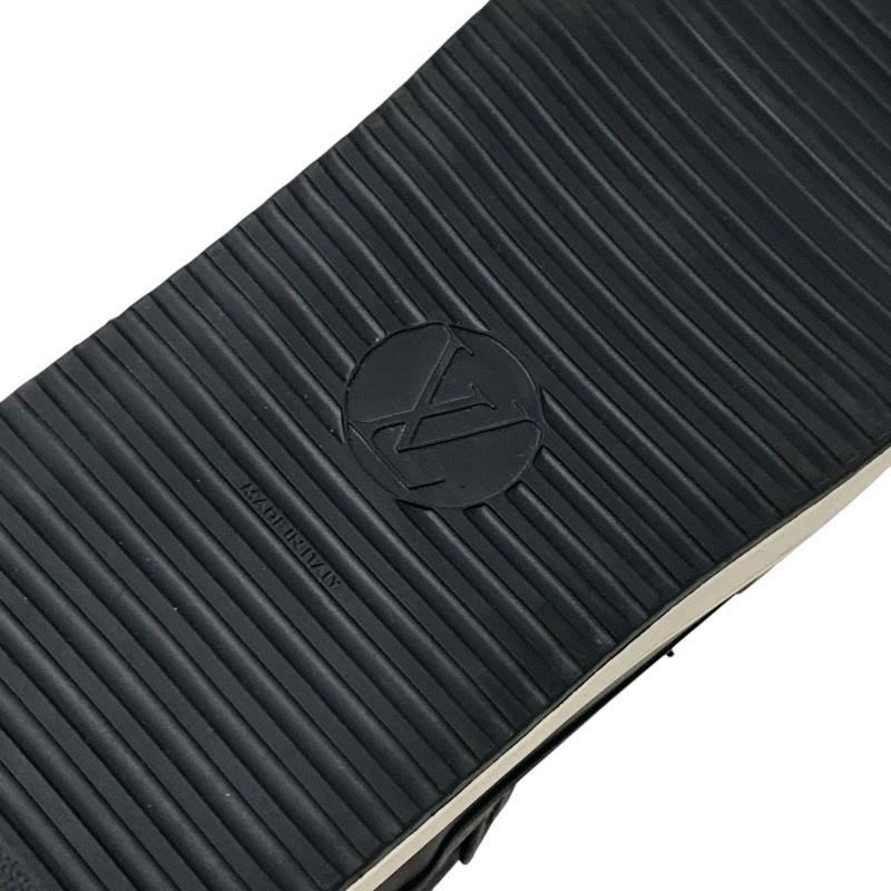 Louis Vuitton Slalom Line Monogram Boots Short Shoes Leather Black Snow — view 8