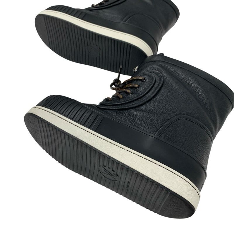 Louis Vuitton Slalom Line Monogram Boots Short Shoes Leather Black Snow — view 6