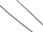Chanel CC Logo Necklace 09 44 Rhinestone Metal Clear Silver — view 7