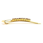 Prada 1 If098 GP Hairpin With Triangle Logo Rhinestone Decoration — view 4