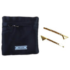 Prada 1 If098 GP Hairpin With Triangle Logo Rhinestone Decoration — view 2