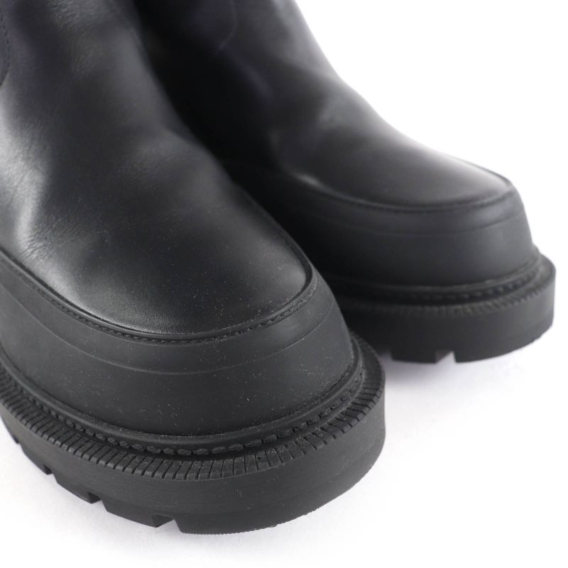 Christian Dior Empreinte Leather Short Boots With CD Logo — view 8