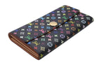Louis Vuitton Wallet Takashi Murakami Portefeuille Sarah Black Monogram — view 3