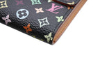 Louis Vuitton Wallet Takashi Murakami Portefeuille Sarah Black Monogram — view 6