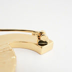 Chanel Brooch Corsage Gold Black Coco Mark — view 8