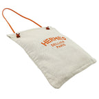 Hermes Bag Shoulder Aline Gm Toile Chevron Natural Orange — view 3