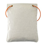 Hermes Bag Shoulder Aline Gm Toile Chevron Natural Orange — view 2