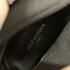 Louis Vuitton Pillow Line Monogram Boots Short Shoes Nylon White Black — view 7