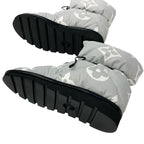 Louis Vuitton Pillow Line Monogram Boots Short Shoes Nylon White Black — view 6