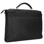 Fendi Peekaboo Fitted Selleria Crocleather Transept Handbag — view 2