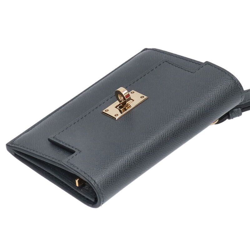 Hermes Kelly Pocket Slim Epson Card Case With Strap — view 5
