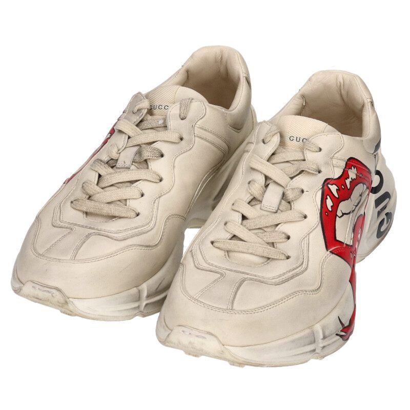 Gucci Lytton lip Print Sneakers 8 — view 5