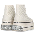 Fendi Marc Jacobs 8 E8425 FF Logo Canvas Thick Soled Sneakers Men — view 2