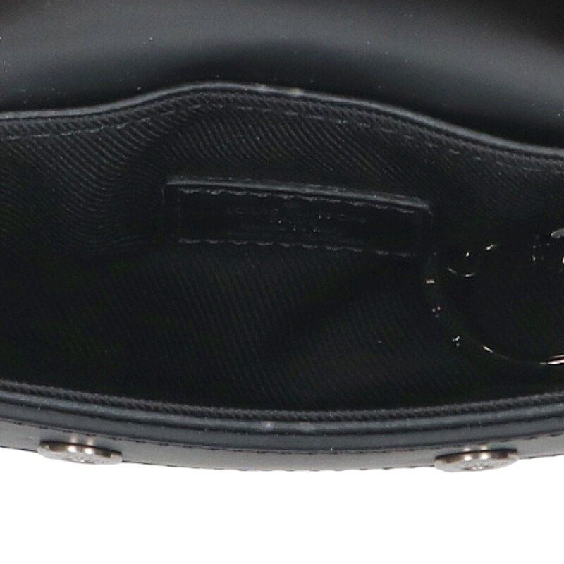 Louis Vuitton Porte Cles Mini Steamer Monogram Eclipse Pouch — view 3