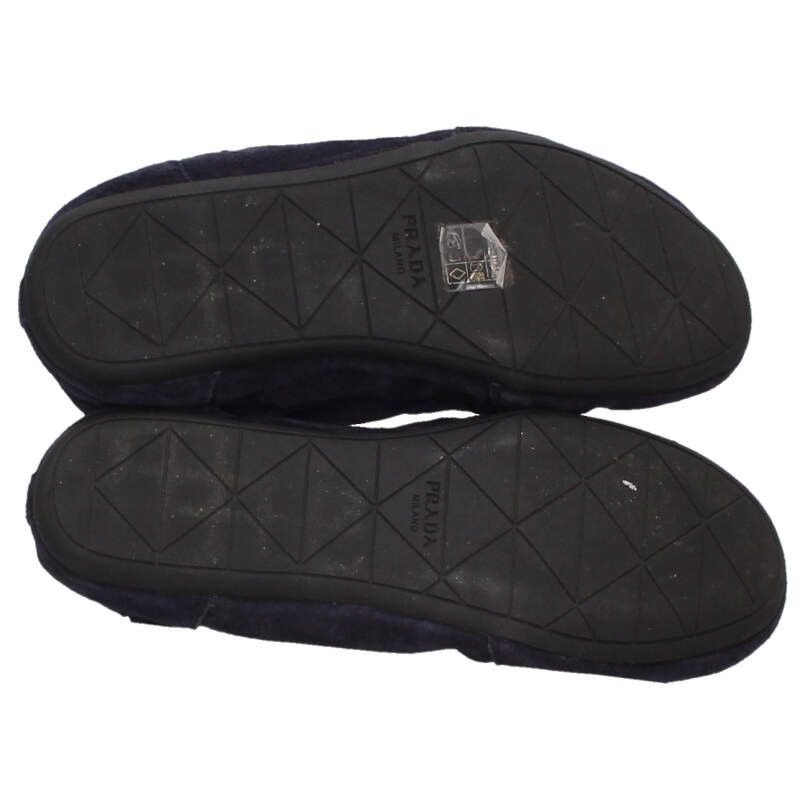 Prada 25 SS 1 E959 N Re-Nylon Suede Sneakers 35 — view 4