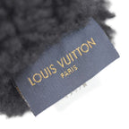 Louis Vuitton Muff Sher Ring Lamb Gloves Mouton Black Monogram Mitten — view 4