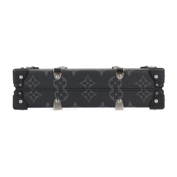 Louis Vuitton Neo Wallet Trunk Shoulder Bag Monogram Eclipse Black Gray — view 5