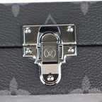 Louis Vuitton Neo Wallet Trunk Shoulder Bag Monogram Eclipse Black Gray — view 7