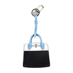 Louis Vuitton City Stima Key Holder Mp1786 Leather Black Light Blue Silver — view 2