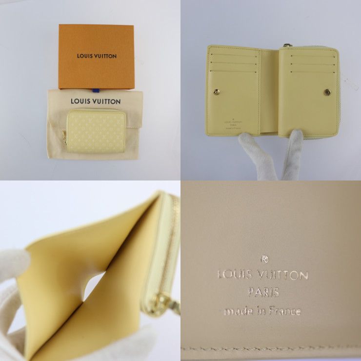 Louis Vuitton Portefeuille Roux Bifold Wallet Calf Leather Jeanne — view 9