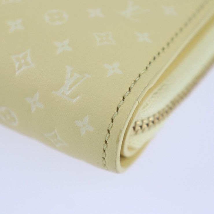 Louis Vuitton Portefeuille Roux Bifold Wallet Calf Leather Jeanne — view 5